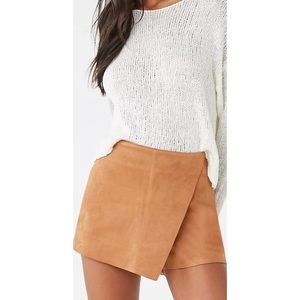 Forever 21 Faux Suede skort